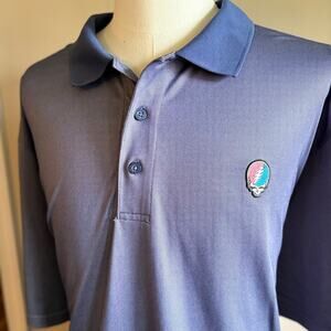 Grateful Dead Steal Your Face Reebok Golf Polo Shirt (4XL)